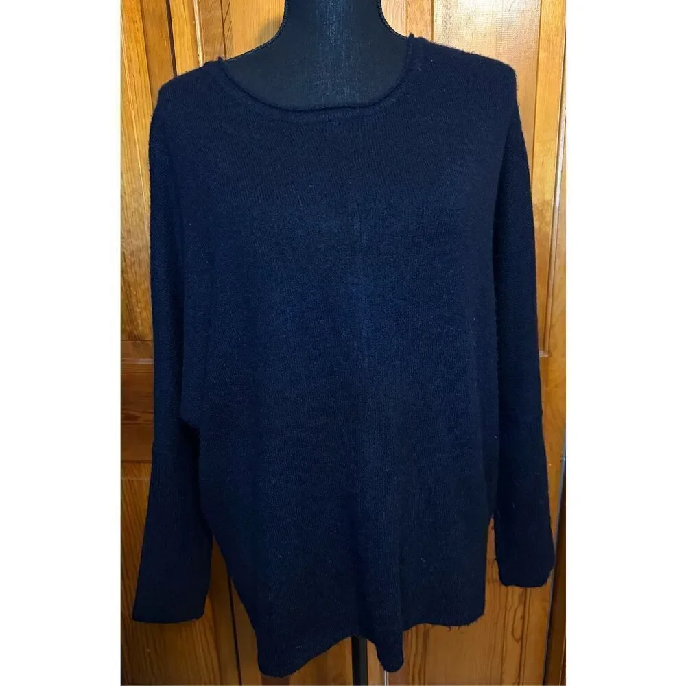 Apt 9 Black Long Sleeve Sweater Size Large